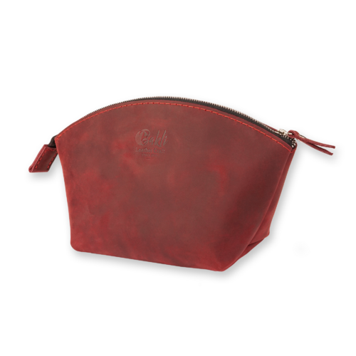 Leather toiletry bag Vanessa Mini - Bakli.lt