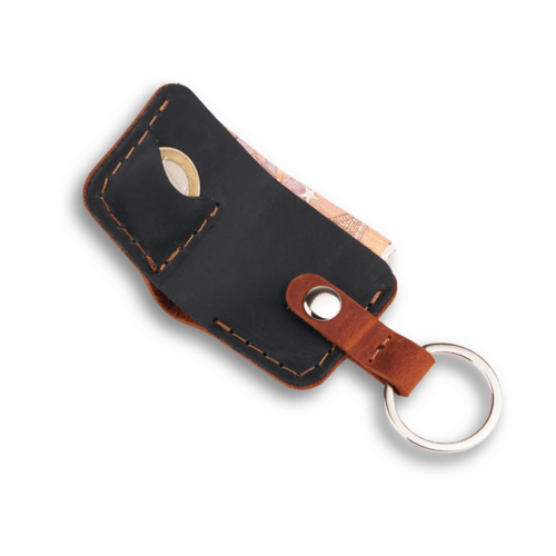 Leather wallet-keychain Pico - Bakli.lt